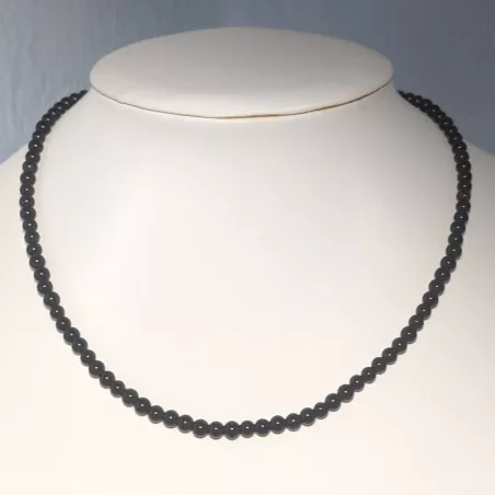 Collier Leion en pierre naturelle et acier inoxydable