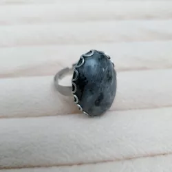 Bague marbrée