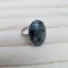 Bague marbrée