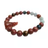 Bracelet extensible Pyrola pierre naturelle jaspe agate oeil de tigre | Bouly&Cailloux