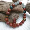 Bracelet extensible Pyrola pierre naturelle jaspe agate oeil de tigre | Bouly&Cailloux