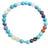 Bracelet Equilibre extensible en pierres naturelles 7 chakras