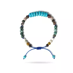 Bracelet Anno enfant pierres naturelles et turquoises