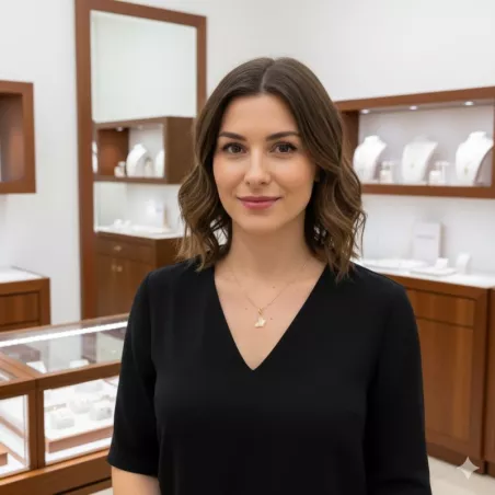 collier pendentif pieris, papillon, et acier inoxydable doré, jade