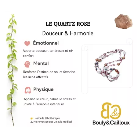 le quartz en lithotherapie et le collier Setaria