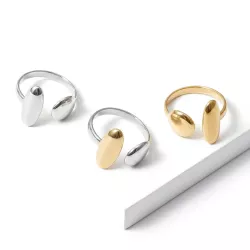 Bague Accord – acier inoxydable | Bouly&Cailloux