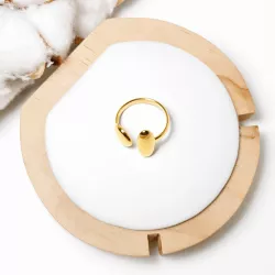 Bague Accord – acier inoxydable | Bouly&Cailloux