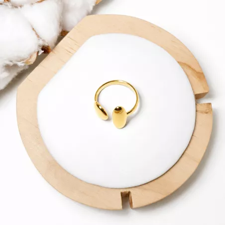 Bague Accord – acier inoxydable | Bouly&Cailloux