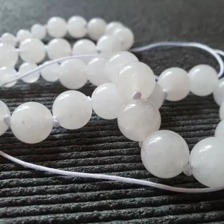 Collier en Jade blanc