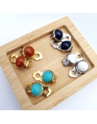Bouly&Cailloux clip earrings