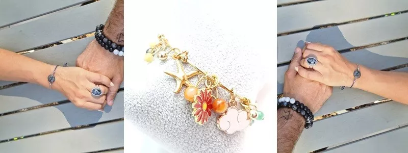 Les bracelets joncs de Bouly&Cailloux